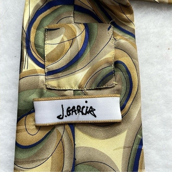 J. Garcia Bundle of 3 Mens Ties 100% Silk Limited Edition Collection 40 & 43 - Picture 7 of 13